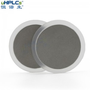 恒譜生HPLC在線過濾器PCTFE不銹鋼篩板液相色譜濾膜，OD22.4*ID19.0*H1.6