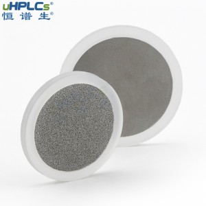 恒譜生超高壓PCTFE液相色譜耗材不銹鋼在線過(guò)濾器篩板，OD6.4*ID1.6*H1.6