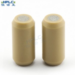 恒譜生液相色譜耗材分析保護(hù)柱PEEK柱芯，3.0*12mm